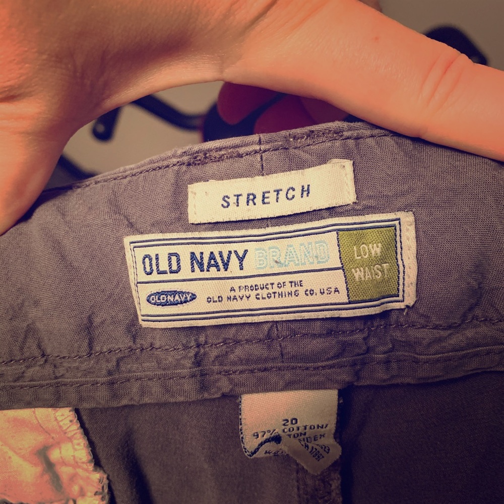 Old navy stretch slacks